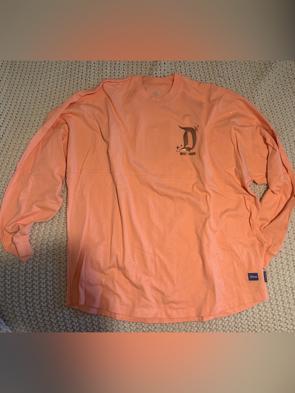 Disneyland jersey in Coral